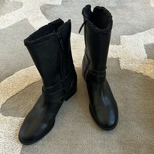 New Talbots leather winter boots